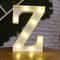 Battery Powered Alphabet Letter LED Lights, Luminous Warm Night Number Lamp for Home Decor, Christmas, Wedding, Birthday