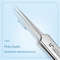 Professional German Ultra-Fine Tweezers, Blackhead Remover, Pimple Extractor & Acne Needle Tool for Spa, or Home Facial