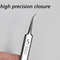 Professional German Ultra-Fine Tweezers, Blackhead Remover, Pimple Extractor & Acne Needle Tool for Spa, or Home Facial