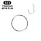 G23 Titanium Cartilage Nose Rings Hoop for Men Women, Mixed Color Segment Lip Ear Body Piercing Jewelry Clip Set