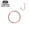 G23 Titanium Cartilage Nose Rings Hoop for Men Women, Mixed Color Segment Lip Ear Body Piercing Jewelry Clip Set