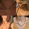 Basic Punk Cuban Chain Necklace for Men Women, Vintage Gold Solid Metal Curb Link Choker, Stainless Steel Jewelry