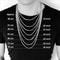 Basic Punk Cuban Chain Necklace for Men Women, Vintage Gold Solid Metal Curb Link Choker, Stainless Steel Jewelry
