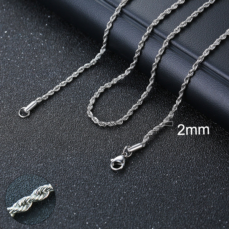 Basic Punk Cuban Chain Necklace for Men Women, Vintage Gold Solid Metal Curb Link Choker, Stainless Steel Jewelry