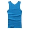 Summer Bodybuilding Sleeveless T-Shirt Elastic Cotton Top for Men & Women, Basic Muscle Shirt for Fitness & Gym Wear