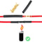 U Shaped Crimp Terminals and Heat Shrink Tube Kit, Electrical Wire Connectors for Quick Wiring Repair