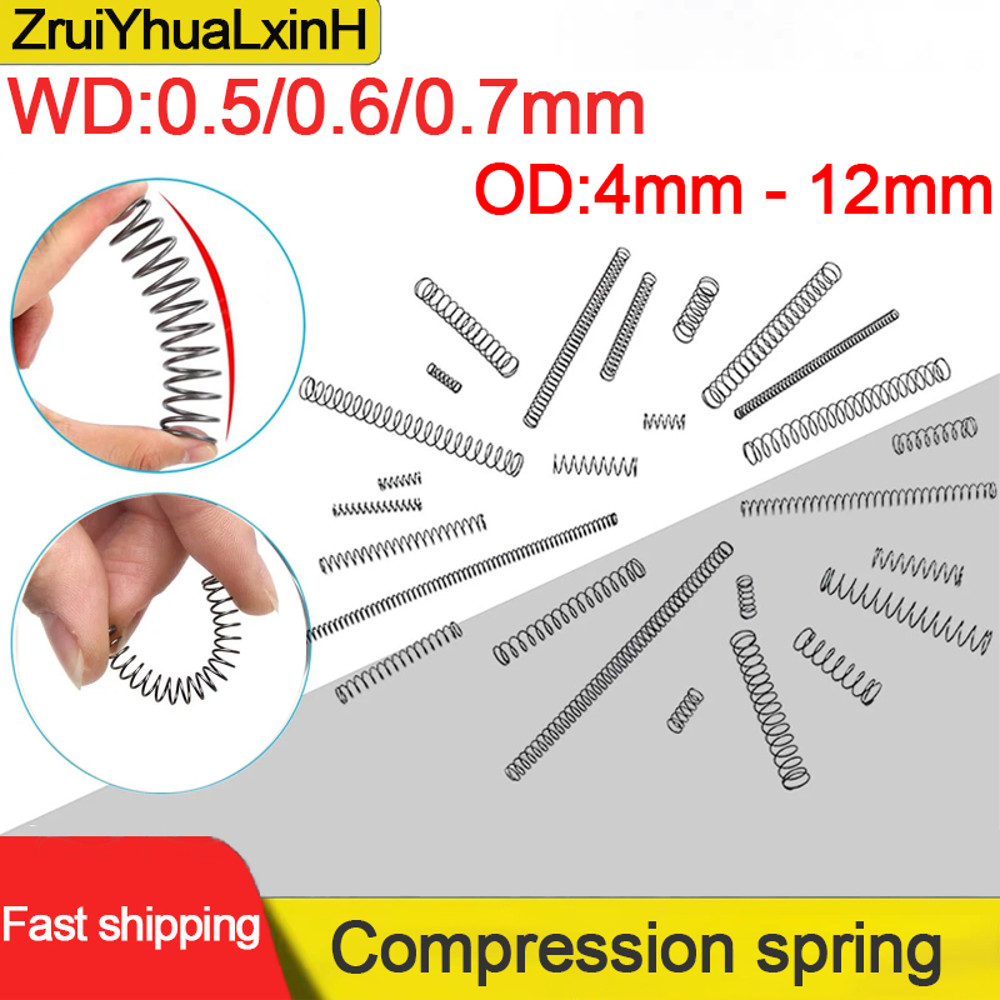 Micro Spring, 65MN Steel Precision Compression Coils for Electronics & Surgical Tools Repair