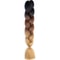 Jumbo Braids Extensions Synthetic Braiding Hair Kanekalon Afro Ombre Color Hair for Kids Children Crochet Twist Braid