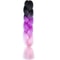 Jumbo Braids Extensions Synthetic Braiding Hair Kanekalon Afro Ombre Color Hair for Kids Children Crochet Twist Braid