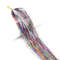 Long Sparkle Hair Tinsel Extension Glitter Shiny Strands For Women Braiding Headdress Party Hippie  12