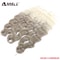 Noble Hair Synthetic Loose Deep Wave Braiding Hair Extensions Ombre Blonde Twist Crochet Curly Water Wave Braid