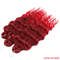 Noble Hair Synthetic Loose Deep Wave Braiding Hair Extensions Ombre Blonde Twist Crochet Curly Water Wave Braid