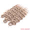 Noble Hair Synthetic Loose Deep Wave Braiding Hair Extensions Ombre Blonde Twist Crochet Curly Water Wave Braid