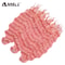 Noble Hair Synthetic Loose Deep Wave Braiding Hair Extensions Ombre Blonde Twist Crochet Curly Water Wave Braid