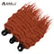 Noble Hair Synthetic Loose Deep Wave Braiding Hair Extensions Ombre Blonde Twist Crochet Curly Water Wave Braid