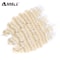 Noble Hair Synthetic Loose Deep Wave Braiding Hair Extensions Ombre Blonde Twist Crochet Curly Water Wave Braid