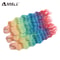 Noble Hair Synthetic Loose Deep Wave Braiding Hair Extensions Ombre Blonde Twist Crochet Curly Water Wave Braid