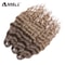 Noble Hair Synthetic Loose Deep Wave Braiding Hair Extensions Ombre Blonde Twist Crochet Curly Water Wave Braid