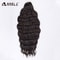Noble Hair Synthetic Loose Deep Wave Braiding Hair Extensions Ombre Blonde Twist Crochet Curly Water Wave Braid