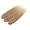 Ariel Hair Water Wave Crochet Braids, Synthetic Twist Curly Hair Ombre Blonde Brown Deep Wave Braiding Hair Extensions