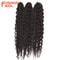 Ariel Hair Water Wave Crochet Braids, Synthetic Twist Curly Hair Ombre Blonde Brown Deep Wave Braiding Hair Extensions