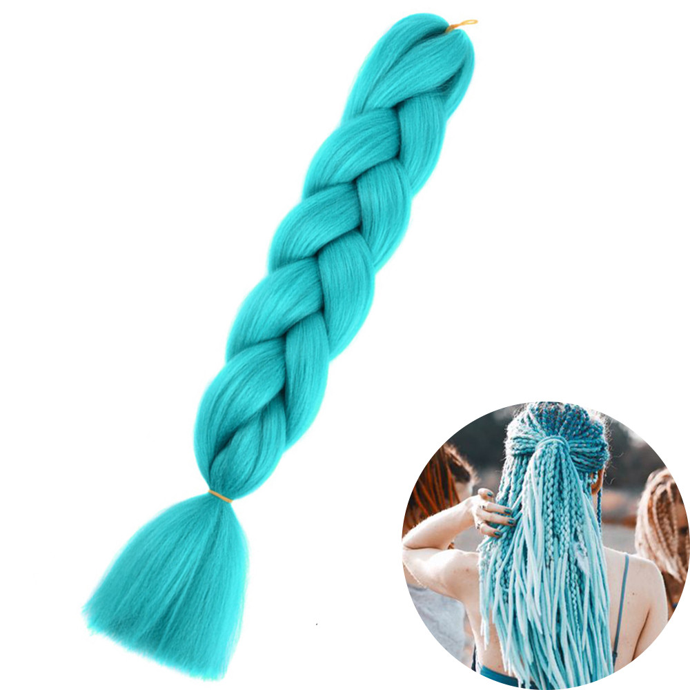 Jumbo Braid Hair Extensions, Ombre Kanekalon Synthetic Yaki Braids for Women, DIY Braiding Hair in Multiple Colors