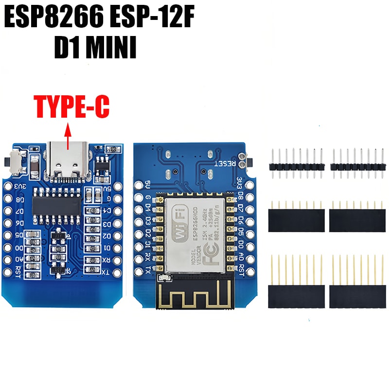 Mini WiFi Development Board V2 TYPEC Micro USB Compatible With Arduino NodeMCU Diy Kit 3