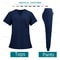 Medical Scrubs Jogger Set for Women & Men, Doctor Nurse Uniform Shirt & Pants, Hospital Workwear, Operating Room