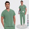 Unisex Lightweight Medical Scrub Set, Anti-Wrinkle Breathable Jogger Nursing Uniform for Men & Women Surgical Clinical