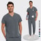 Unisex Lightweight Medical Scrub Set, Anti-Wrinkle Breathable Jogger Nursing Uniform for Men & Women Surgical Clinical