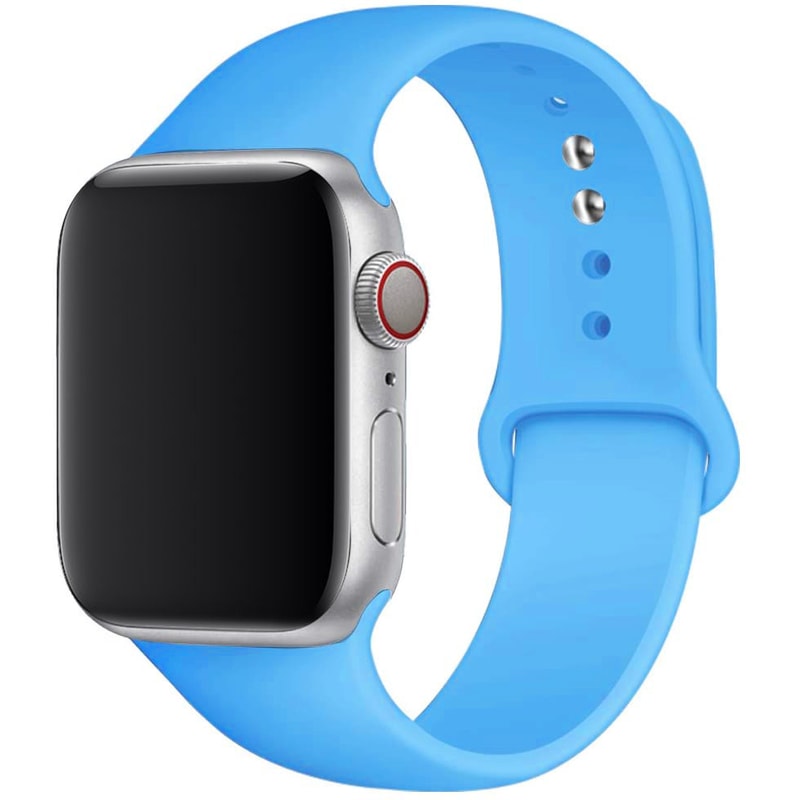 Apple Watch Silicone Sport Band, Strap for iWatch Series Soft Replacement Bracelet