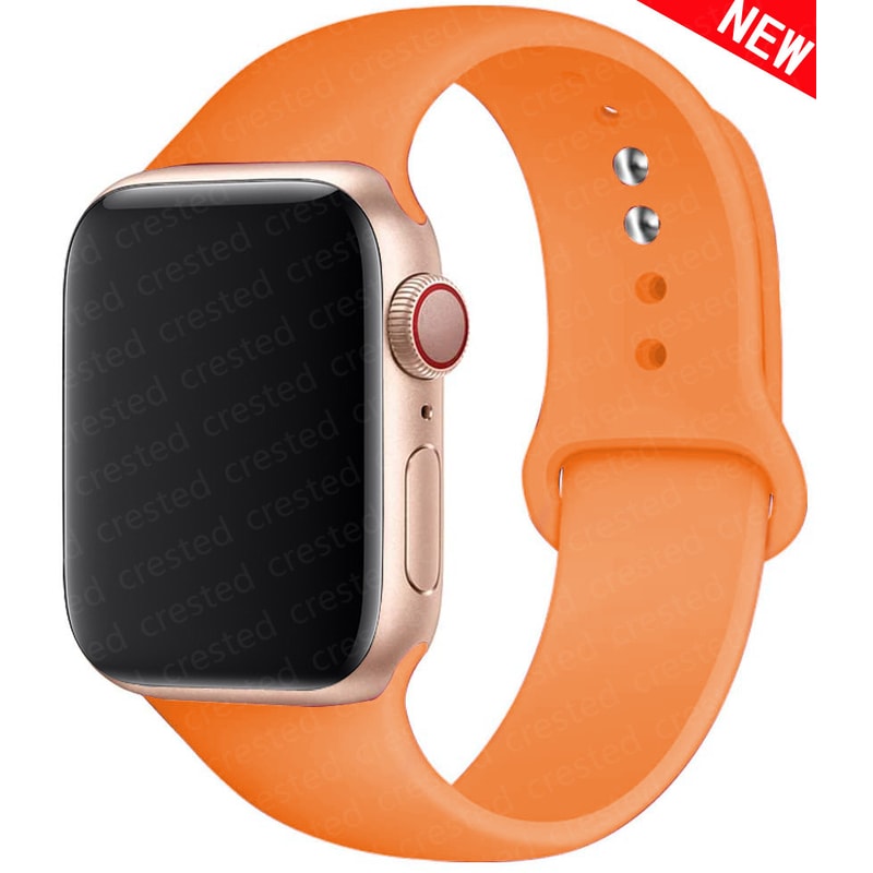 Apple Watch Silicone Sport Band, Strap for iWatch Series Soft Replacement Bracelet
