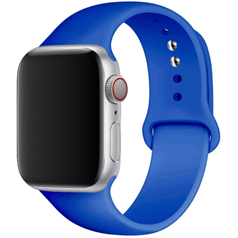 Apple Watch Silicone Sport Band, Strap for iWatch Series Soft Replacement Bracelet