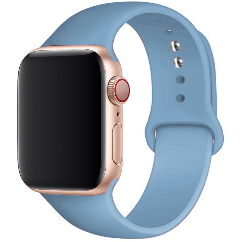 Apple Watch Silicone Sport Band, Strap for iWatch Series Soft Replacement Bracelet