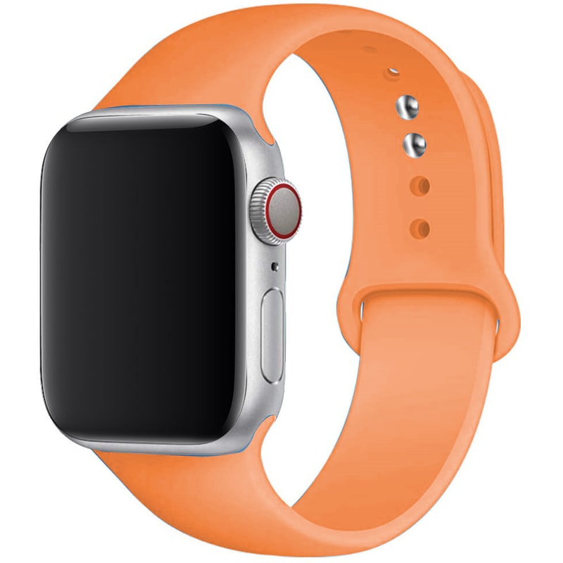 Apple Watch Silicone Sport Band, Strap for iWatch Series Soft Replacement Bracelet