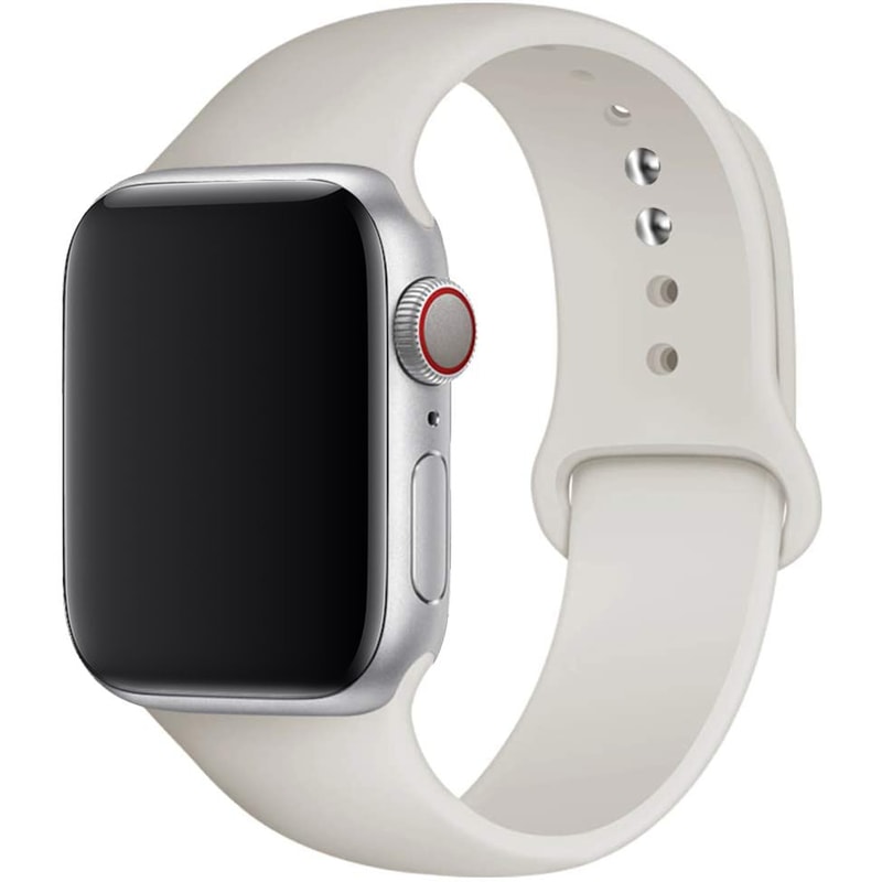 Apple Watch Silicone Sport Band, Strap for iWatch Series Soft Replacement Bracelet