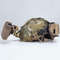 Airsoft Tactical Helmet Cover for MH PJ BJ Fast OPS Core, Camouflage Military Cloth Shell with Adjustable Elastic Cord