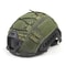Airsoft Tactical Helmet Cover for MH PJ BJ Fast OPS Core, Camouflage Military Cloth Shell with Adjustable Elastic Cord