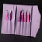 6PCS False Eyelash Tweezers Set for Fake Fan Lashes Extensions – Eyebrow Planting Clip, Eyelash Tongs, Makeup Nail Tools