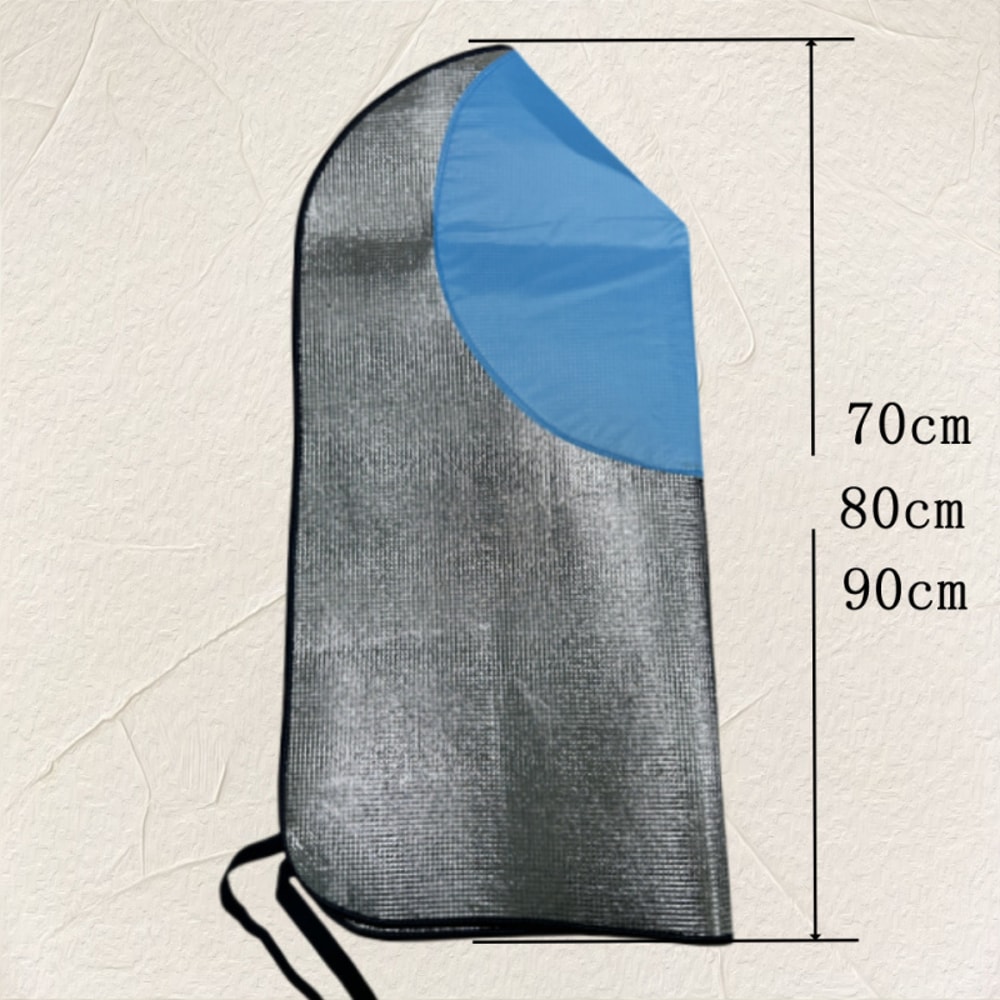 Sun Rain Protection Hooded Cape Breathable UV Hat For Farming Gardening With Wide Brim Neck Cove 3