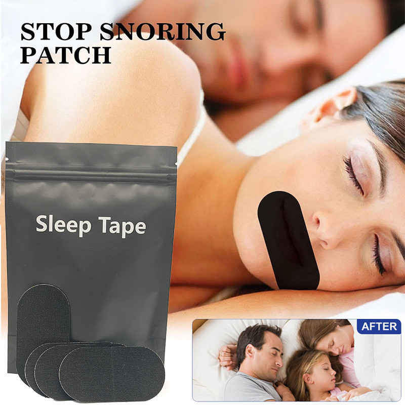 30pcs/bag Anti Snoring Mouth Tape – Adult Night Sleeping Mouth Breath Improvement Sticker to Reduce Dry Mouth & Promote
