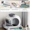 Tonepie 65L Automatic Smart Cat Litter Box – Self-Cleaning, Fully Enclosed Pet Toilet with App Control