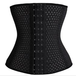 high-waist waist trainer corset – tummy control body shaper & slimming belt for instant curves
