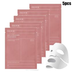 1/5/10pcs bio collagen face mask deep hydrating overnight mask for wrinkle reduction, pore shrinking & brightening skin