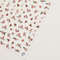1 Piece Kawaii Red Cherry Bow Nail Stickers 5D Cute Fruit Design Adhesive Decorative Stickers for High-Quality Nail Art