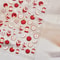 1 Piece Kawaii Red Cherry Bow Nail Stickers 5D Cute Fruit Design Adhesive Decorative Stickers for High-Quality Nail Art