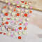 1 Piece Kawaii Red Cherry Bow Nail Stickers 5D Cute Fruit Design Adhesive Decorative Stickers for High-Quality Nail Art