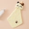 Cute Cartoon Cat Hand Towel, Thickened Coral Velvet Cloths for Kitchen, Bathroom & Home, Quick-Drying Cleaning Cloths