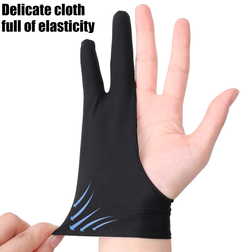 Two Finger Drawing Glove With Palm Rejection For Apple IPad Capacitive Tablets  Graphic Drawing Pad 3