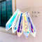 5PCS Crystal Pointed Beads, Chandelier Crystals, Lamp Prism Glass Bead Suncatcher for Windows Decor, DIY Hanging Pendant